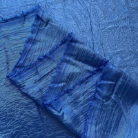 Однотонный тергалет Синий 280 см (Кусок 1 м)